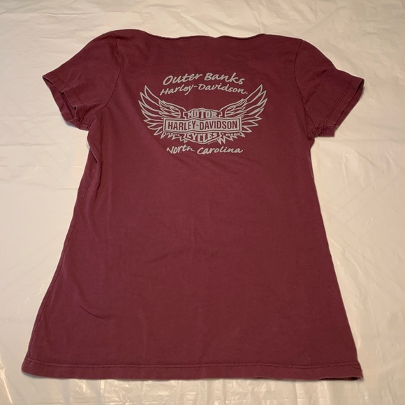 Harley Davidson T Shirt Women’s Medium Made in USA - Picture 8 of 11